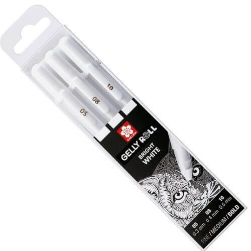 Sakura gelly roll blanco