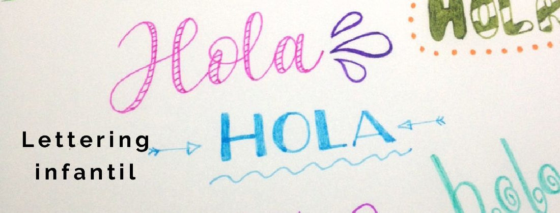 Lettering infantil: el aBC creativo