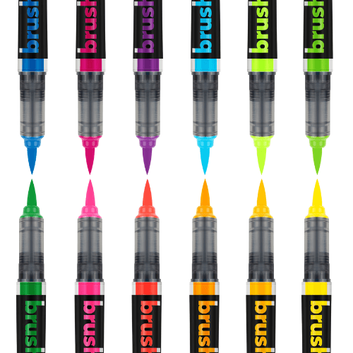 Neon lettering