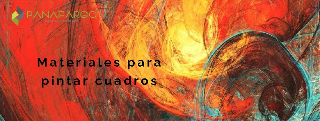 Materiales para pintar cuadros