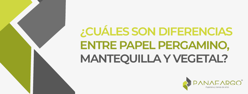 Diferencias entre papel pergamino, mantequilla y vegetal