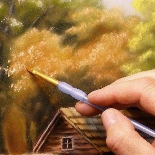 Pintar al oleo fácil