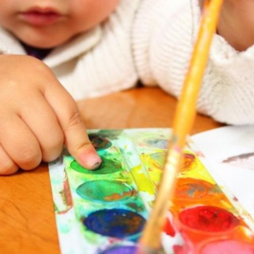 Pinturas al oleo fáciles para niños