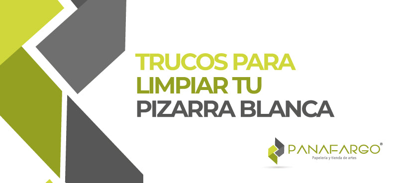 Trucos para limpiar tu pizarra blanca