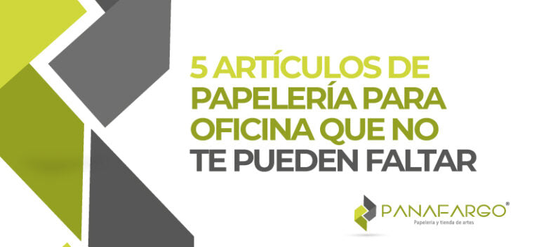 5 infaltables artículos de papelería para oficina