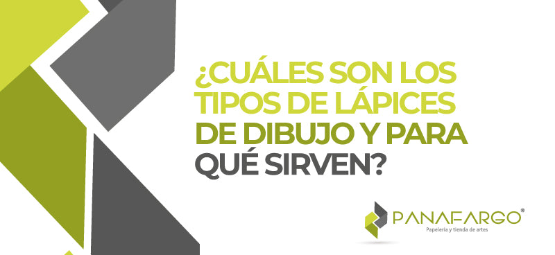 Tipos de lápices de dibujo y para qué sirven