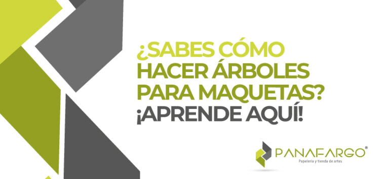 Aprende: ¿Cómo hacer árboles para maquetas?