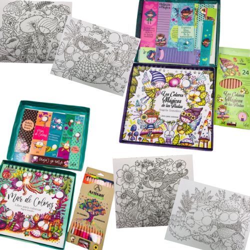 Materiales dibujo con Panafargo
