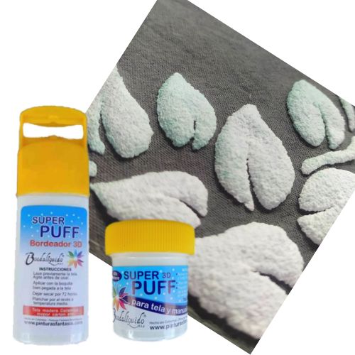 Pintura para tela puff