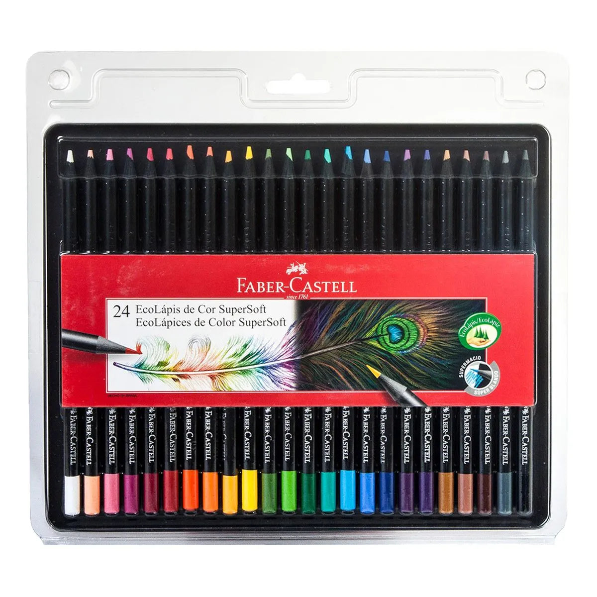 Colores Faber Castell Supersoft x 24