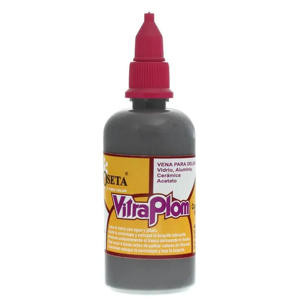 vitraplom, bordeador para vitral - Gris 888