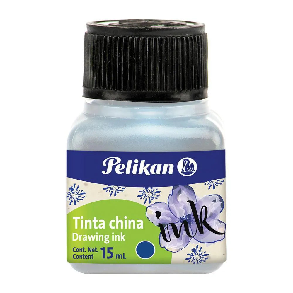 Tinta China Pelikan - X 15 CC - Azul