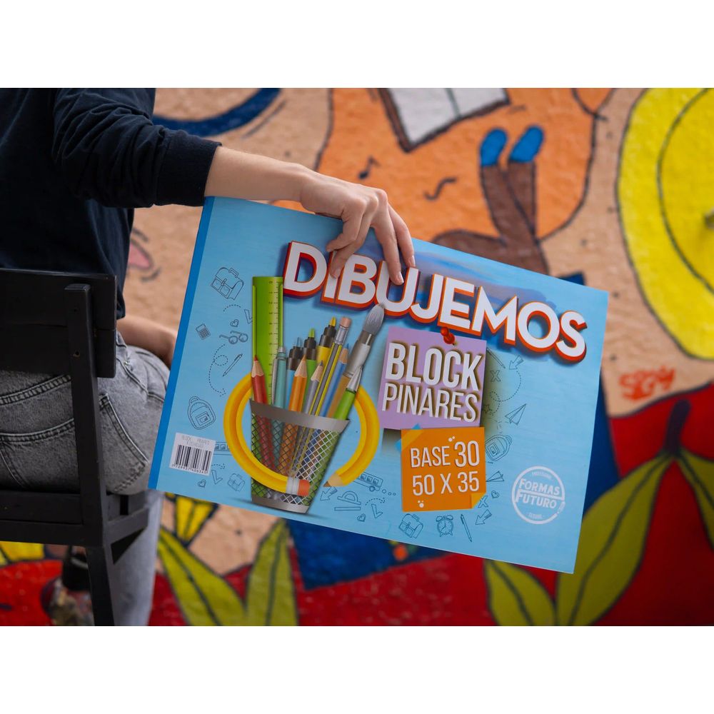 COLOMBIA - Formas Futuro Block Pinares Base 30 x20 hojas 50x35 - presentación oficial