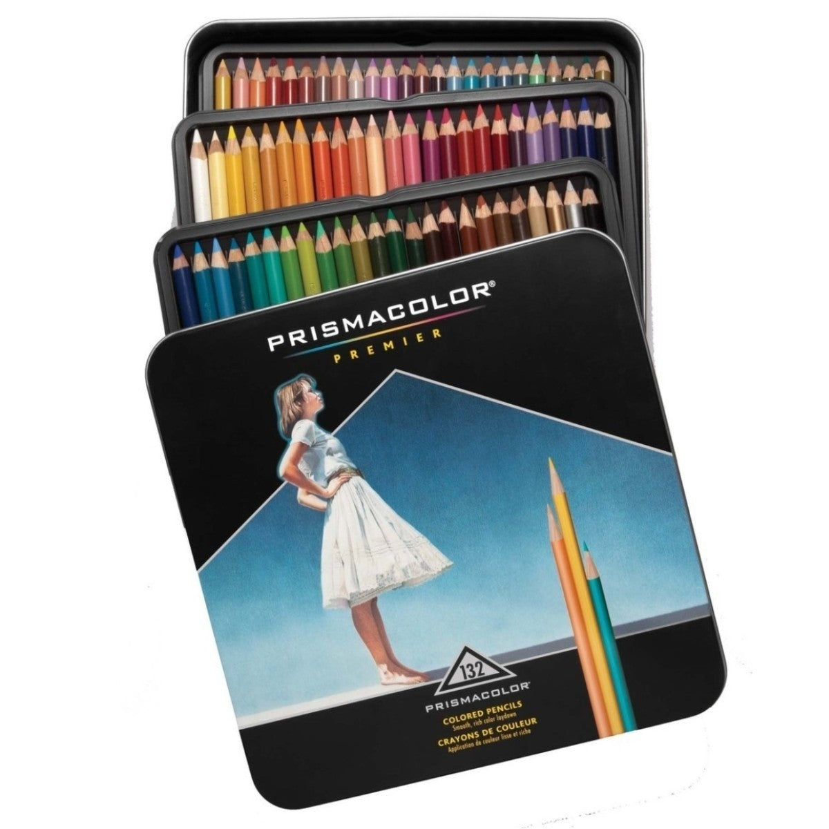 COLOMBIA - Prismacolor Premier 132 colores caja metálica - Comercial Papelera