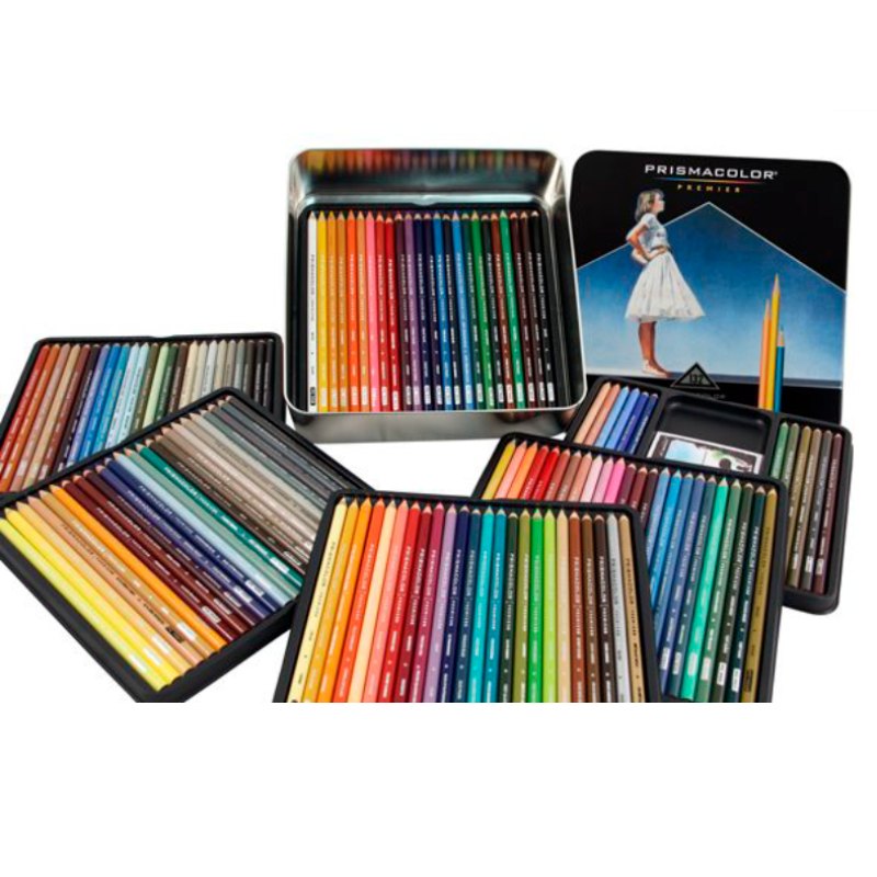 MÉXICO - Referencia internacional Prismacolor Premier 132 colores abierto