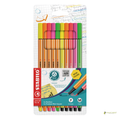 Set STABILO neón x10 Pen 68 y point 88 - principal