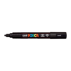 Marcador POSCA PC-5M negro, punta media