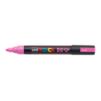 Marcador POSCA PC-5M rosa fluorescente, punta media