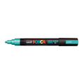 Marcador POSCA PC-5M verde metálico, punta media