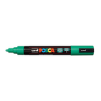 Marcador POSCA PC-5M verde, punta media