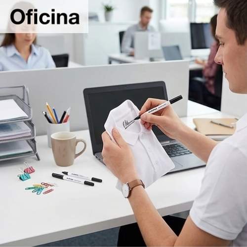 10 Marcadores de Colores Para Tela Edding 4600 Textile Pen - Punta 1mm