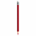 Lápiz rojo triangular Norma por unidad, SKU11120. Imagen adaptada con IA de fotografía de catálogo para mostrar una unidad sobre blanco.
