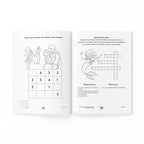 Interior oficial del Libro Pasatiempos Disney Primavera: sudoku y crucigrama de Ariel
