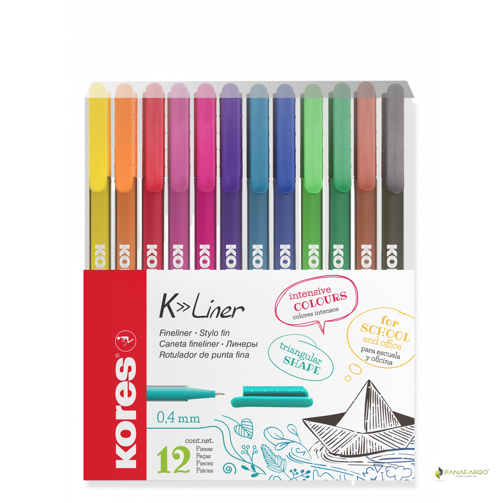 Micropuntas Kores K-Liner x12 - principal