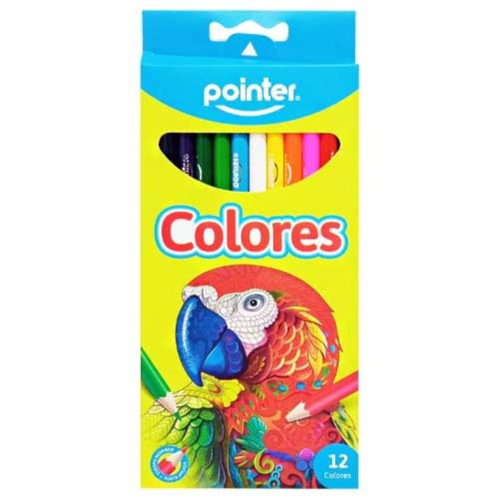 Colores Pointer largos x 12, referencia RCP-12