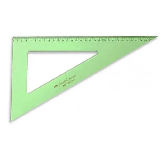 Cartabon Faber Castell Verde Transparente x 26 cm