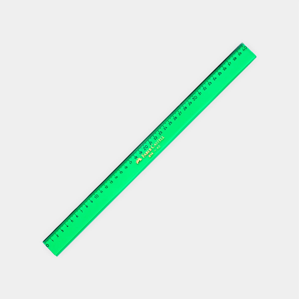 Regla técnica Faber-Castell 814 de 40 cm verde transparente