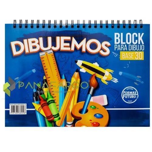 Block Base 30 Argollado 1/8 Rotulado