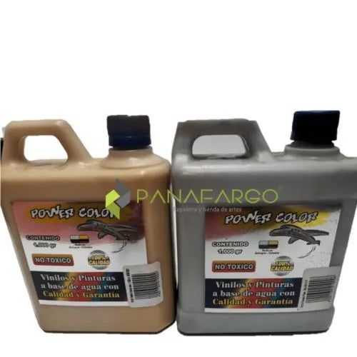 Vinilo Power Color Perlado Kilo - Plateado