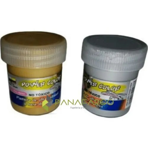 Vinilo Perlado Power Color 33 cc - Dorado
