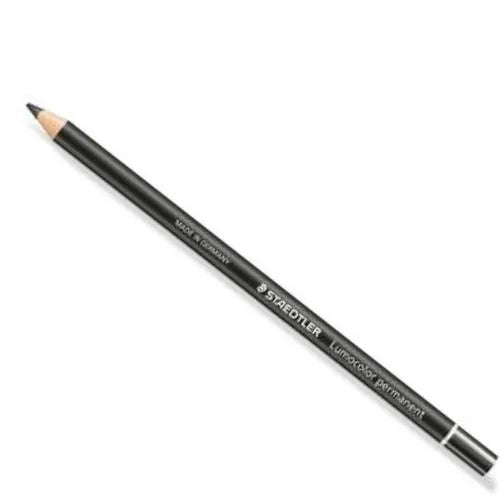 Lápiz Staedtler Graso Vidriograf Negro