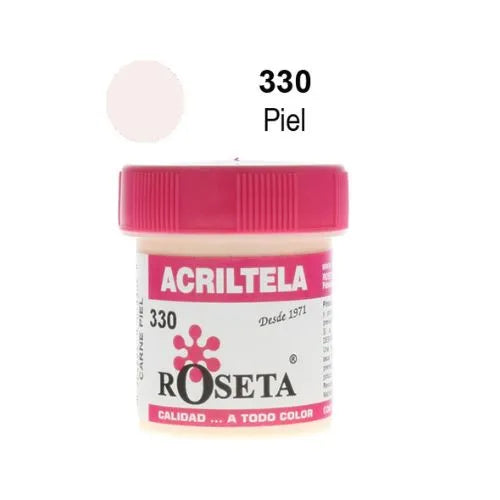 Acritela Roseta - En Colores Planos - Piel 30cc