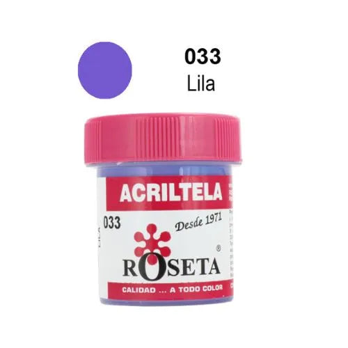Acritela Roseta - En Colores Planos - Lila 30cc