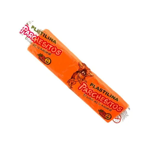 Barra de plastilina Naranja Neon