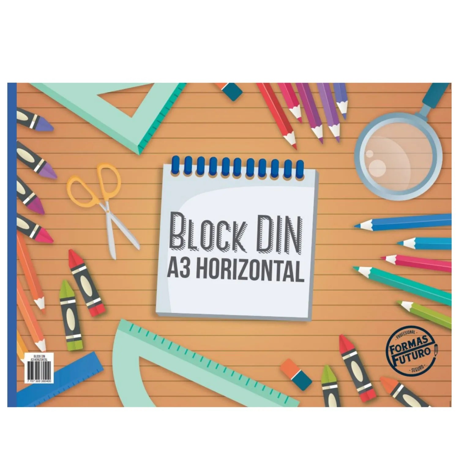 Block Bond 20 hojas Din A3 Rotulado