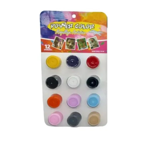 Pintucaritas colores básicos Paquete X 12 (60gr)