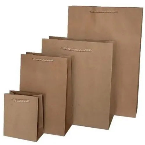 Bolsas de Papel Kraft - Con Etiqueta - Grande Nacional