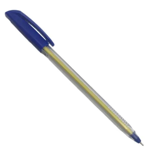 Boligrafo de Gel, Punta Fina - Azul Tapa Norma