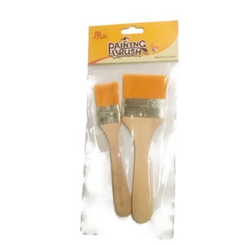 Brochas Para Pintar Pelo Sintetico x2