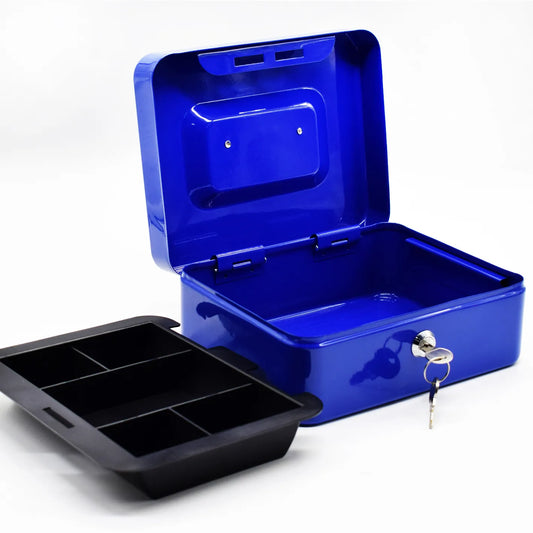 Caja Metálica Con Llave - Caja Menor Gipao - 8 Pulgadas