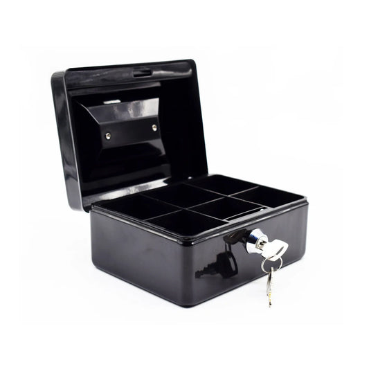 Caja Metálica Con Llave - Caja Menor Gipao - 6 Pulgadas