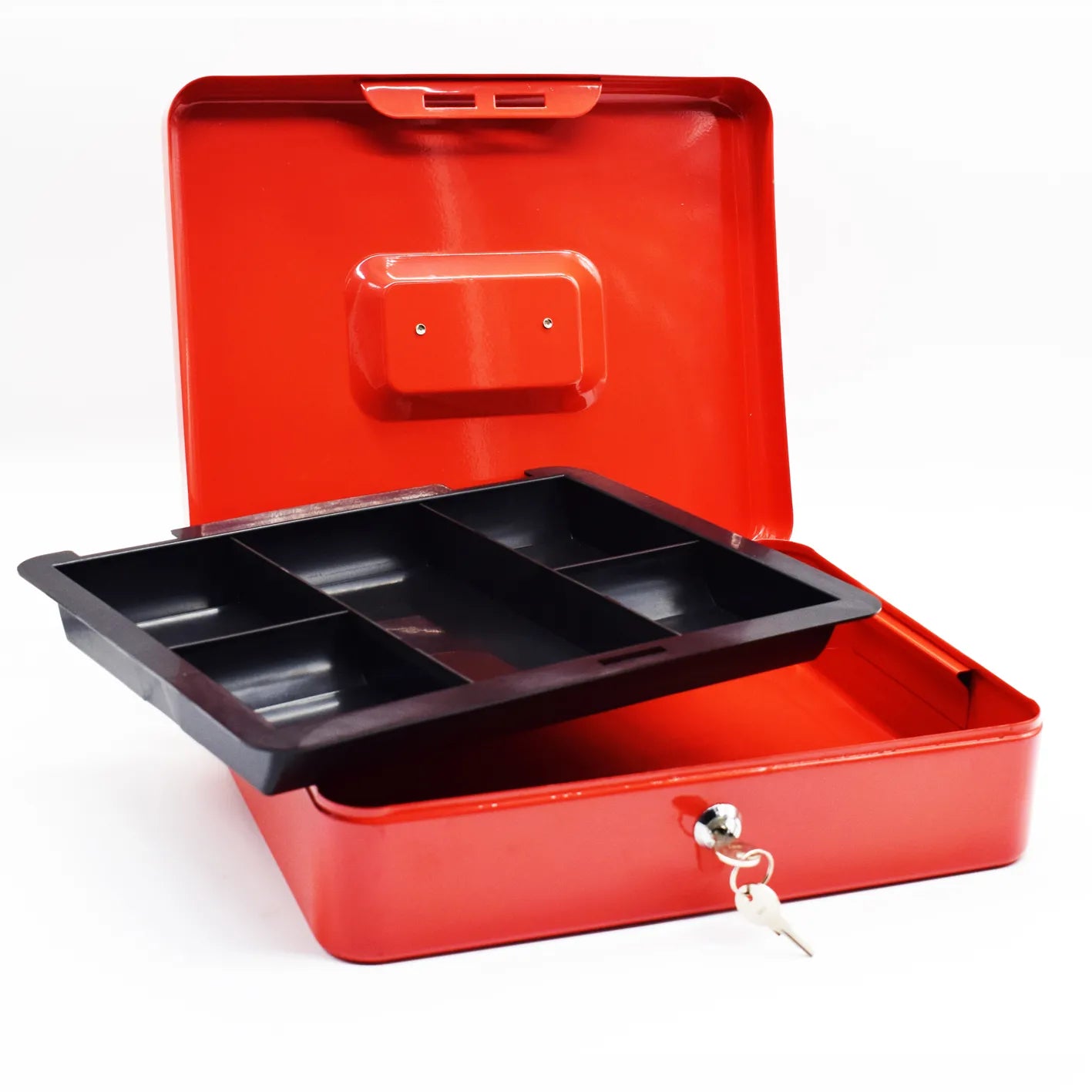 Caja Metálica Con Llave - Caja Menor Gipao - 12 pulgadas