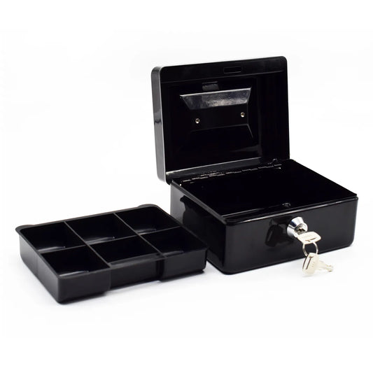Caja Metálica Con Llave - Caja Menor Gipao - 10 pulgadas