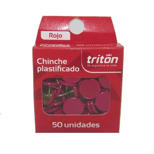 chinchones tritón - x 50 unidades - Rojo