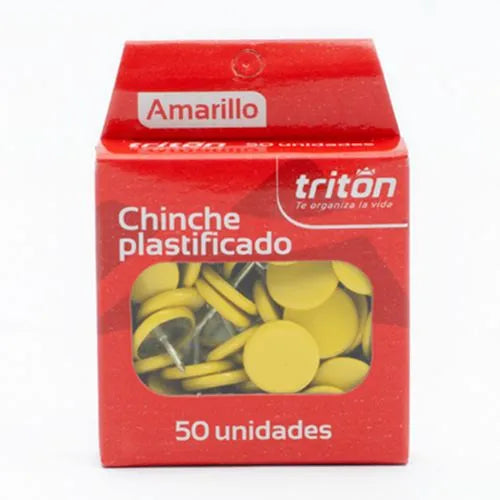 chinchones tritón - x 50 unidades - Amarillo