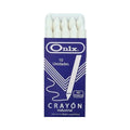 Crayones Ónix - Paquete X10 Unidades De Un Color - Blanco